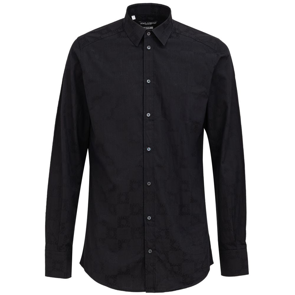 Dolce & Gabbana black cotton shirt